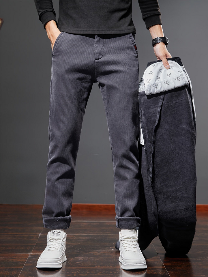 Kevin | Fleece Formal Winter Pants