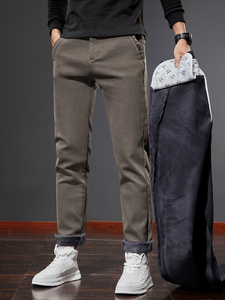 Kevin | Fleece Formal Winter Pants