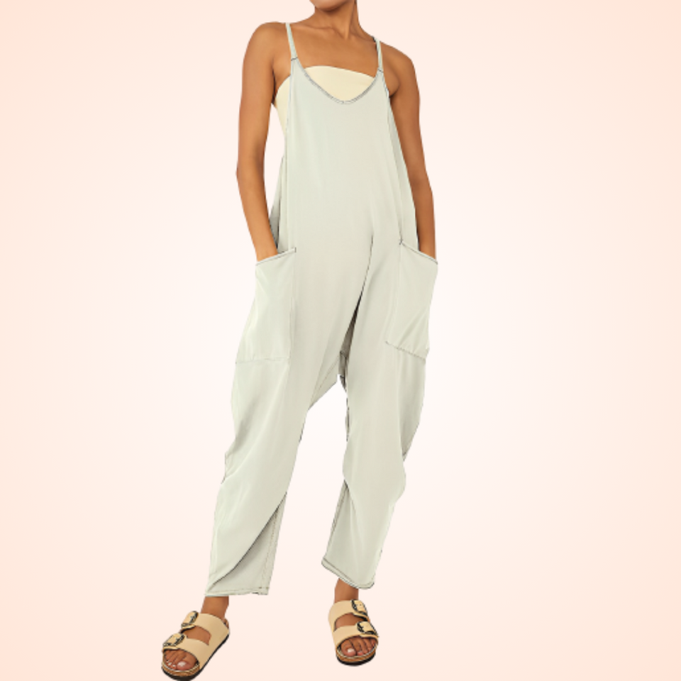 Marine - Loose jumpsuit for women