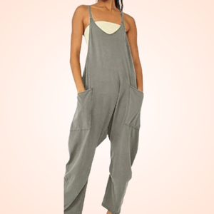 Marine - Loose jumpsuit for women