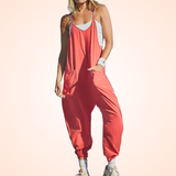 Marine - Loose jumpsuit for women