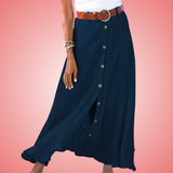 JODY | Long Skirt with Buttons