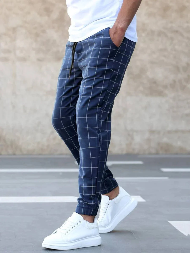 Matteo™ Elegant trousers with lattice pattern