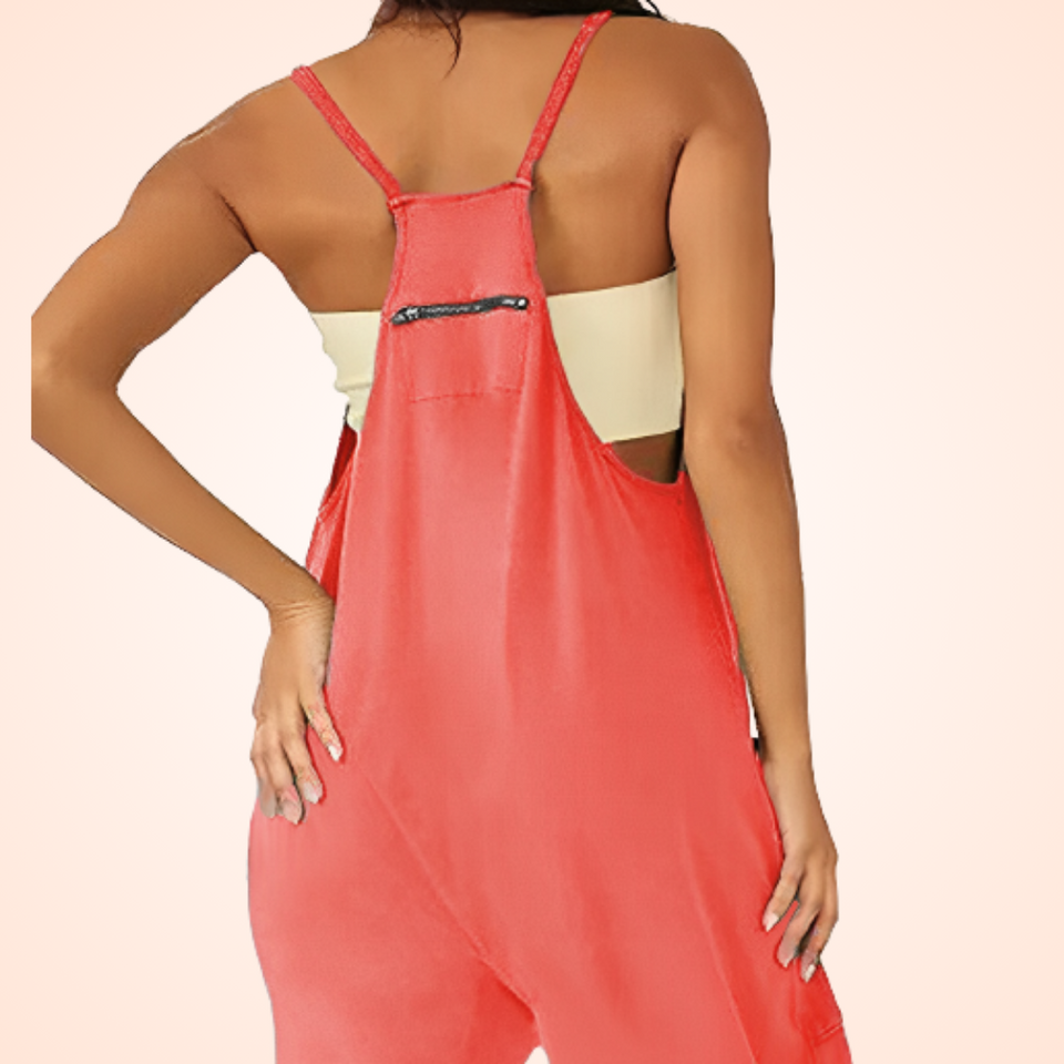 Marine - Loose jumpsuit for women