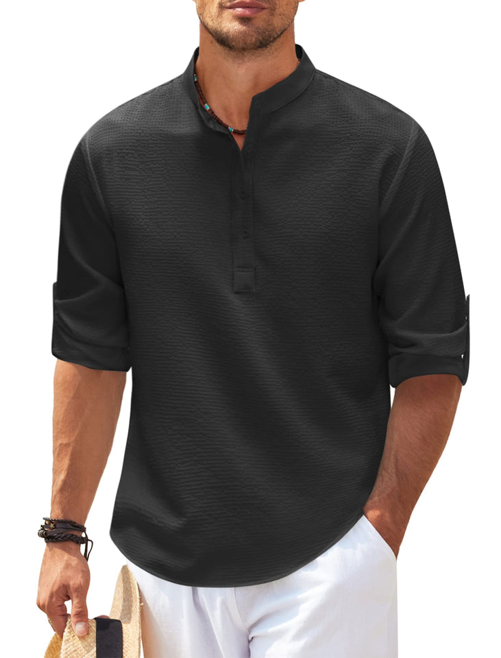 Eldin™ The Comfort Casual Long Sleeve Shirt