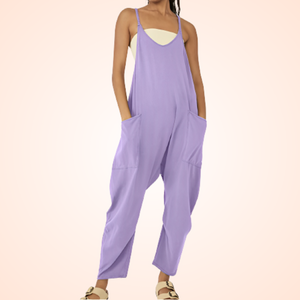 Marine - Loose jumpsuit for women