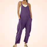 Marine - Loose jumpsuit for women