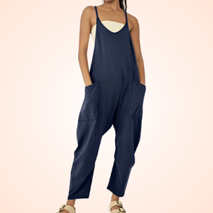 Marine - Loose jumpsuit for women