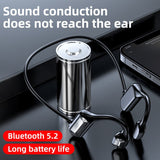 Bluetooth 5.2 Headphones® | Bone Conduction Waterproof Headphones