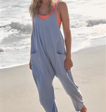 Marine - Loose jumpsuit for women