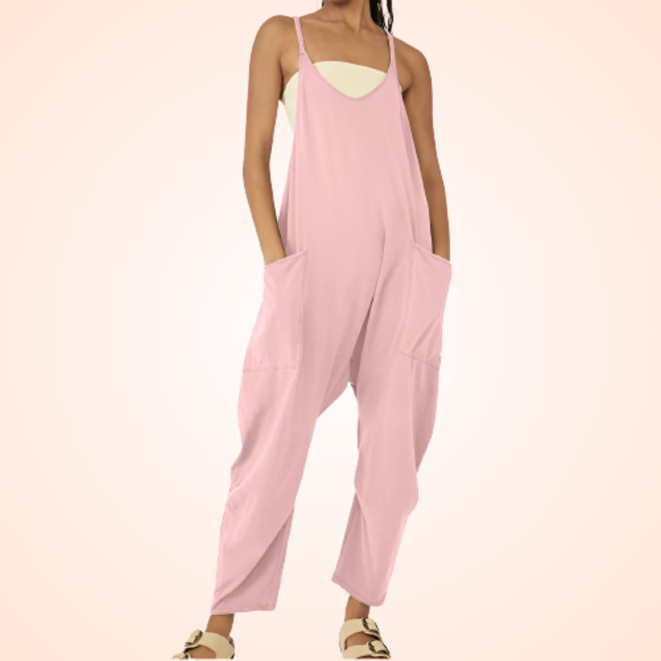 Marine - Loose jumpsuit for women