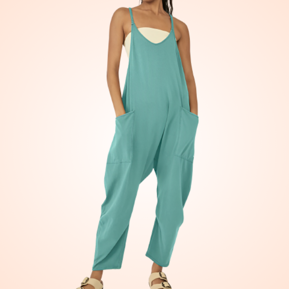 Marine - Loose jumpsuit for women