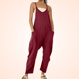 Marine - Loose jumpsuit for women