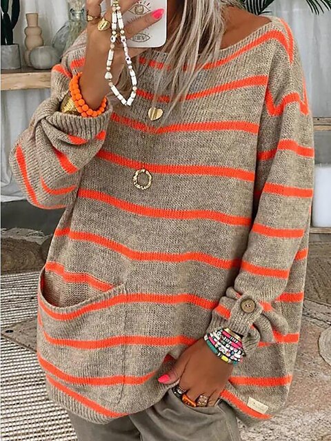 Leonie™ Chic Striped Sweater